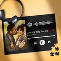 Scannable Spotify Code Puzzle Photo Engraved Puzzle Black Gift