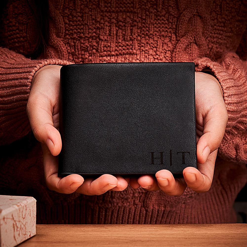 Custom Name Text Men's Wallet