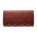 Custom Engraved Wallet Long Texture Design Creative Gift