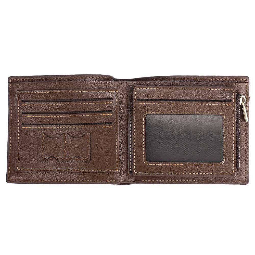 Photo Engraved Wallet Gift for Men