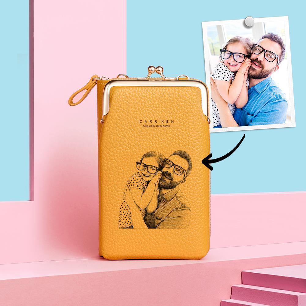 Custom Backpack Genuine Leather Bag Messenger Bag Vertical Backpack