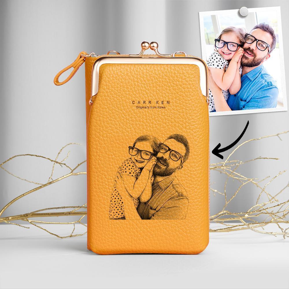 Custom Backpack Genuine Leather Bag Messenger Bag Vertical Backpack