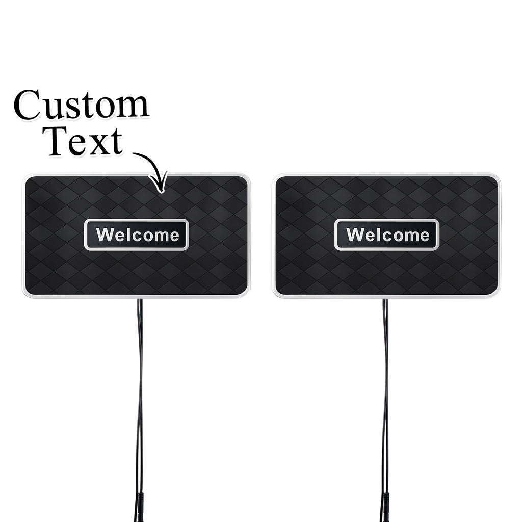Customized Car Led Colorful Floor Mats Interior Atmosphere Lights Foot Bottom Atmosphere Lights