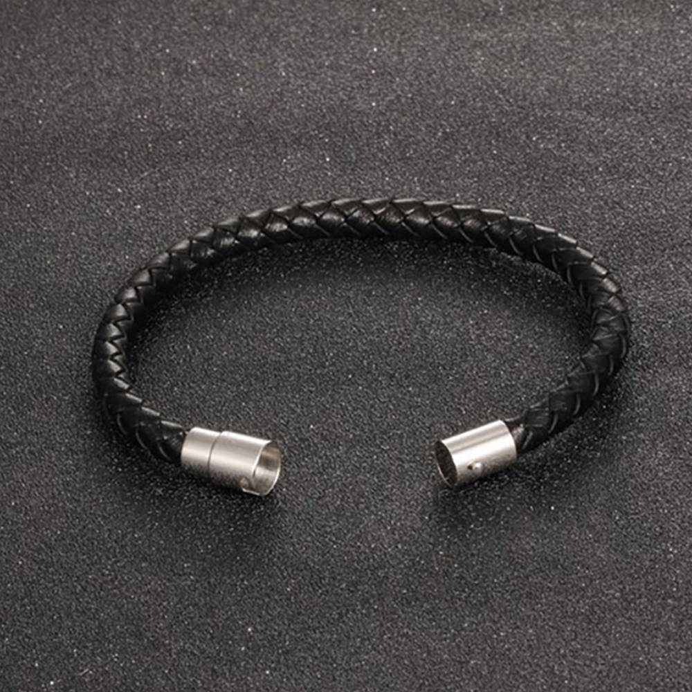 Men S Leather Bracelet Leather
