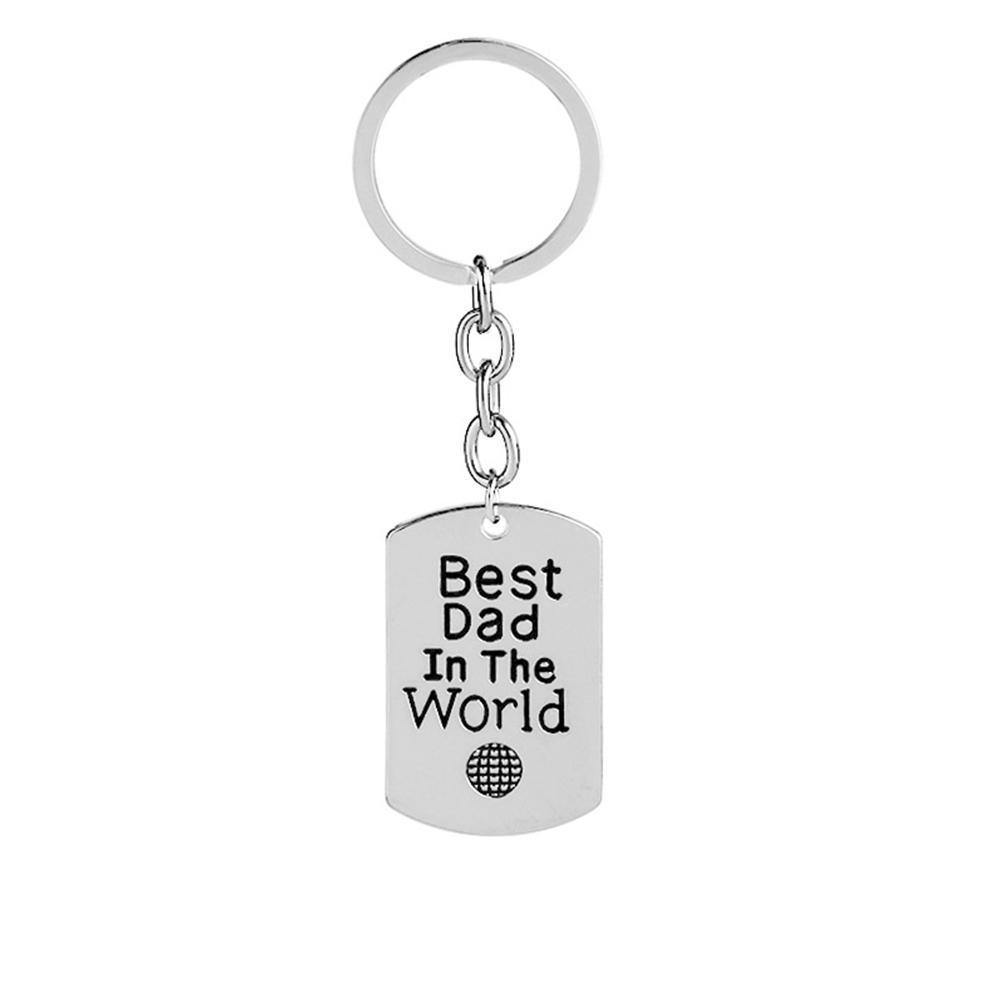 Best Dad the World Key Chain
