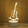 Guitar Night Light Children S Lights