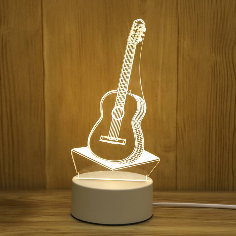 Guitar Night Light Children S Lights