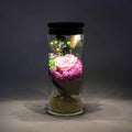 Night Lamp, LED Bottle Lamp Touch Light - Pink Flower