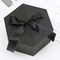 Colorful Bubble Hexagon Surprising Box Black