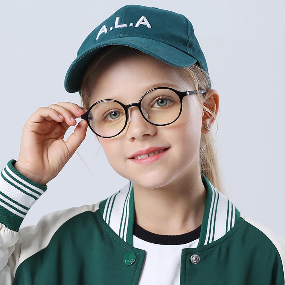 Blue Light Blocking Glasses with Kid Size Black Blocker Glasses Black