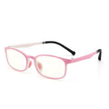 Blue Light Blocking Glasses for Kids Glasses Super Flex Durable Light Pink
