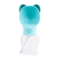 Dog/Cat Water Dispenser Bottle Outdoor Portable Travel Bear Blue