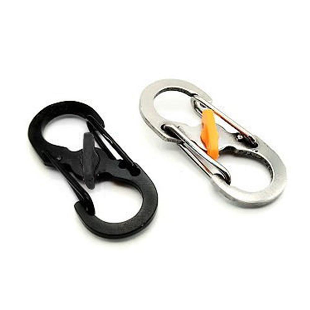 Dog Tag Clip Stainless Steel Black