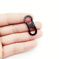 Dog Tag Clip Stainless Steel Black