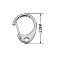 Dog Tag Clip Zinc Alloy Nickel Small 23mm