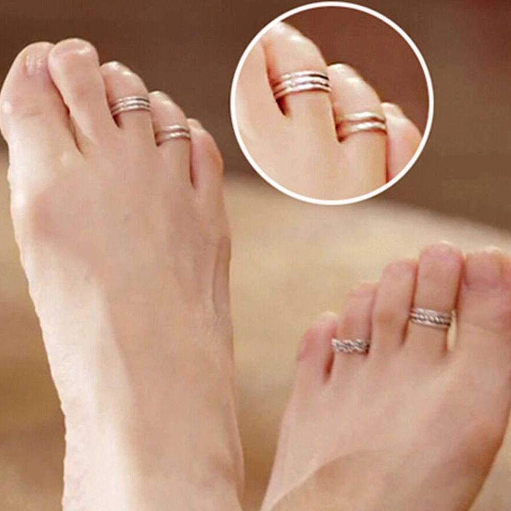 Vintage Open Toe Ring, Joint Ring Flower