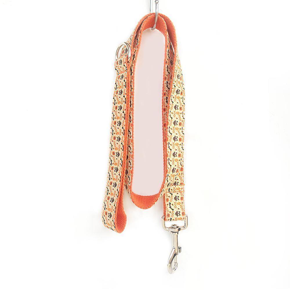 Happy Pumpkins Dog Leash Large Size