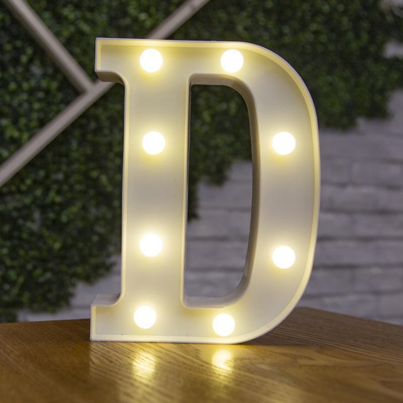 Light Up Letters Name Lights Gift  Wedding Lights Decor  26 Letters And 9 Numbers