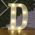 Light Up Letters Name Light Gift"D"