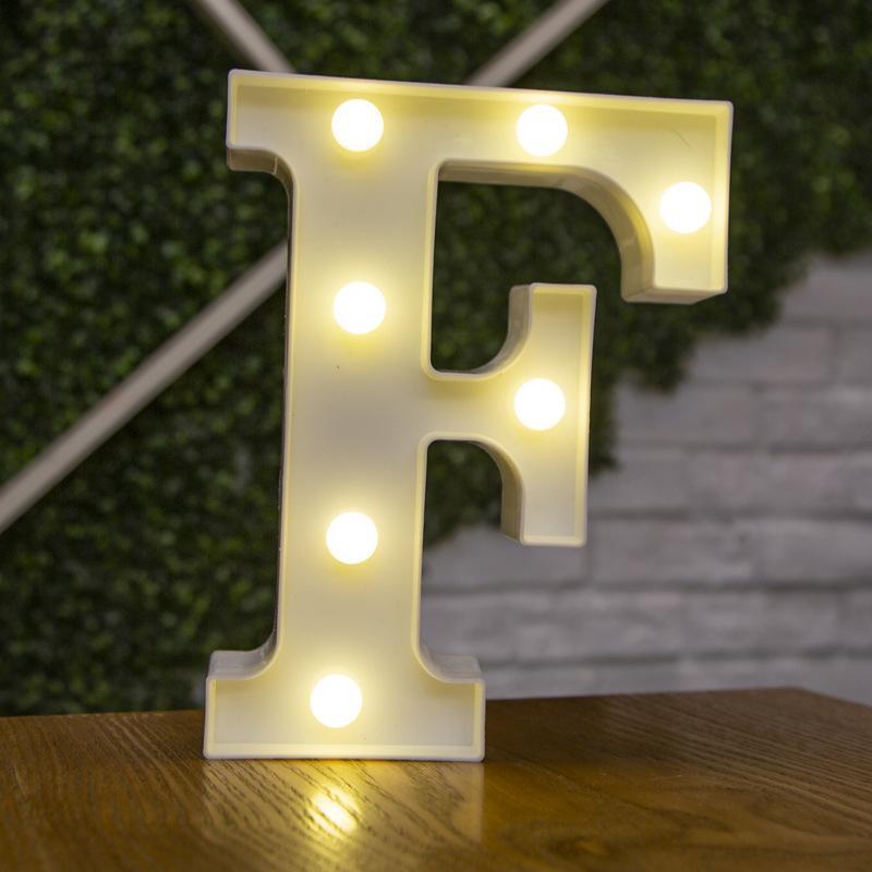 Light Up Letters Name Lights Gift  Wedding Lights Decor  26 Letters And 9 Numbers