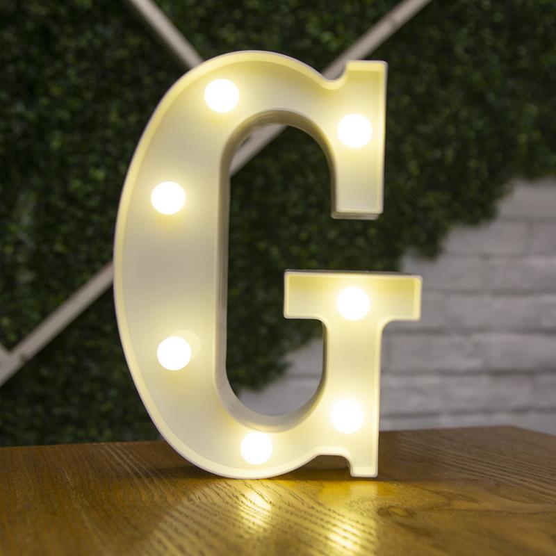 Light Up Letters Name Lights Gift  Wedding Lights Decor  26 Letters And 9 Numbers