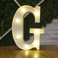 Light Up Letters Name Light Gift"G"