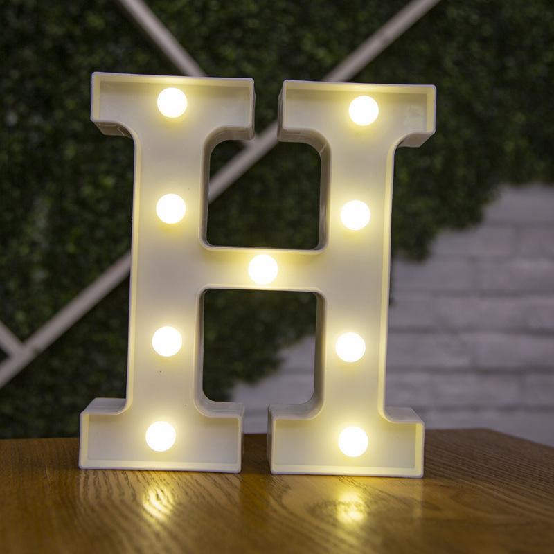 Light Up Letters Name Lights Gift  Wedding Lights Decor  26 Letters And 9 Numbers