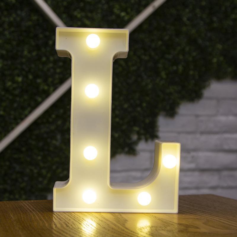 Light Up Letters Name Lights Gift  Wedding Lights Decor  26 Letters And 9 Numbers