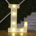Light Up Letters Name Light Gift"L"