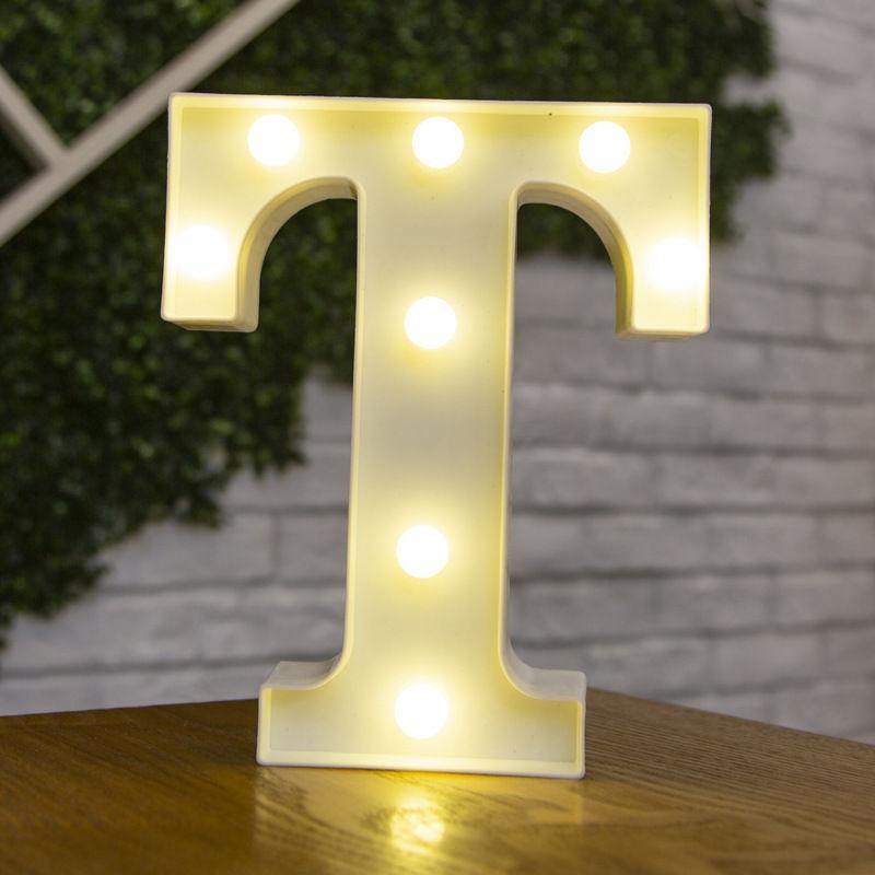 Light Up Letters Name Light Gift"T"