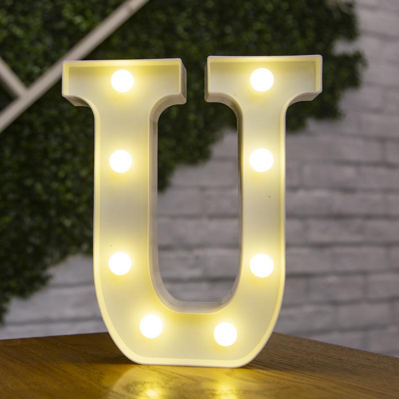 Light Up Letters Name Lights Gift  Wedding Lights Decor  26 Letters And 9 Numbers