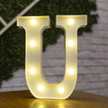 Light Up Letters Name Light Gift"U"