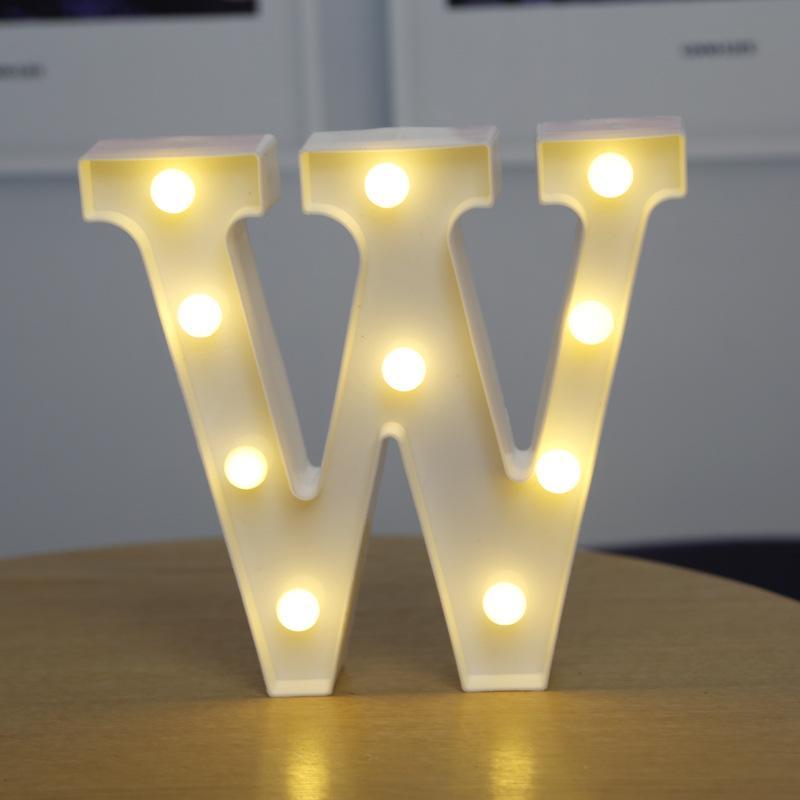 Light Up Letters Name Lights Gift  Wedding Lights Decor  26 Letters And 9 Numbers