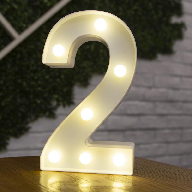 Light Up Letters Name Lights Gift  Wedding Lights Decor  26 Letters And 9 Numbers