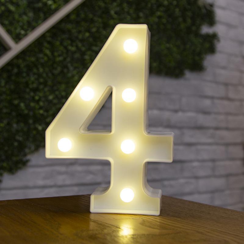 Light Up Letters Name Lights Gift  Wedding Lights Decor  26 Letters And 9 Numbers