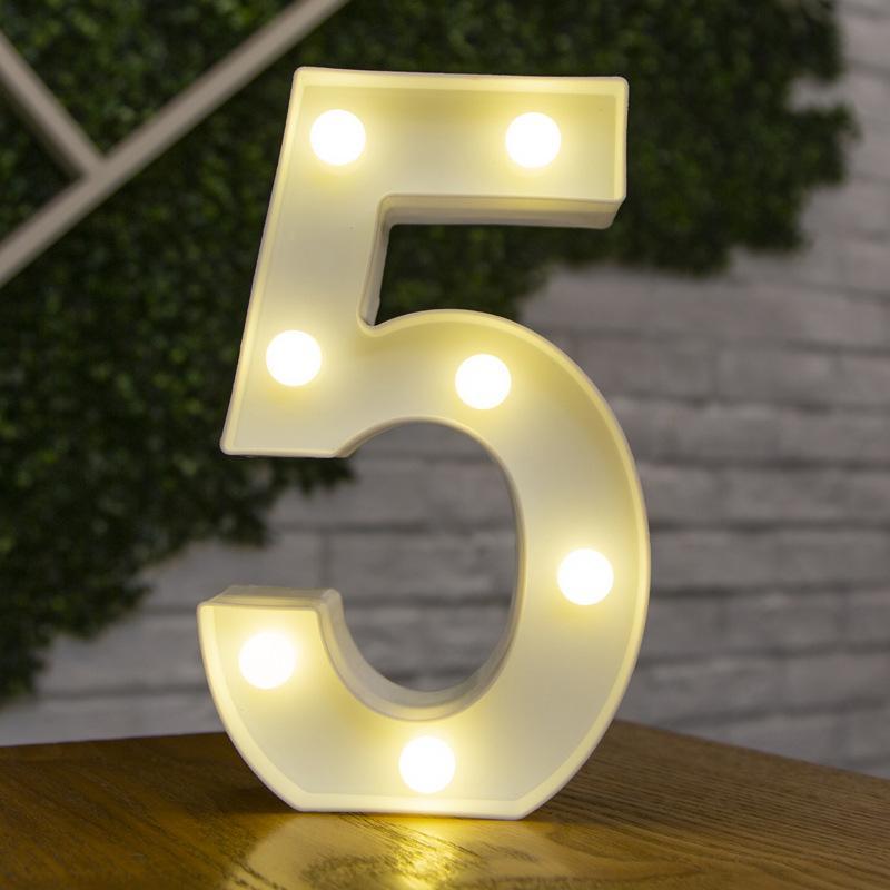 Light Up Letters Name Lights Gift  Wedding Lights Decor  26 Letters And 9 Numbers