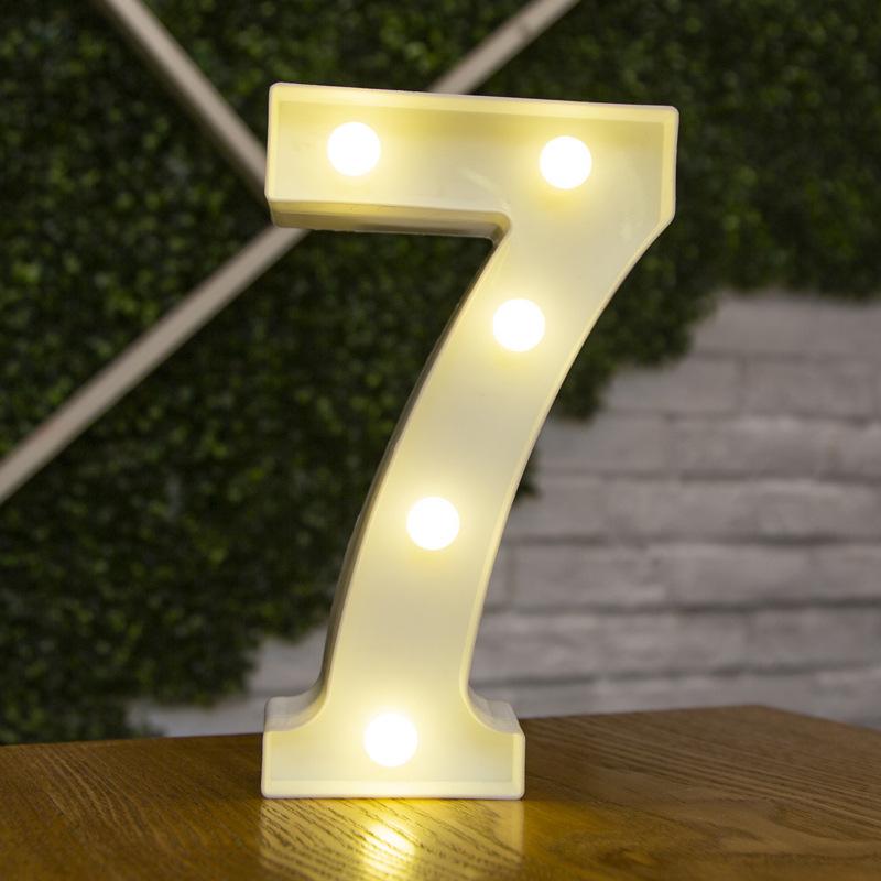Light Up Letters Name Lights Gift  Wedding Lights Decor  26 Letters And 9 Numbers
