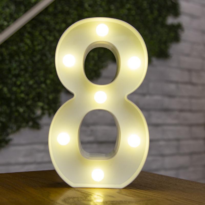 Light Up Letters Name Lights Gift  Wedding Lights Decor  26 Letters And 9 Numbers
