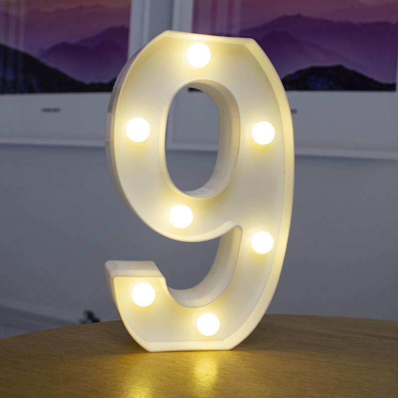 Light Up Letters Name Lights Gift  Wedding Lights Decor  26 Letters And 9 Numbers