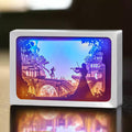 3D Paper Cut Light Horizontal Box Gifts