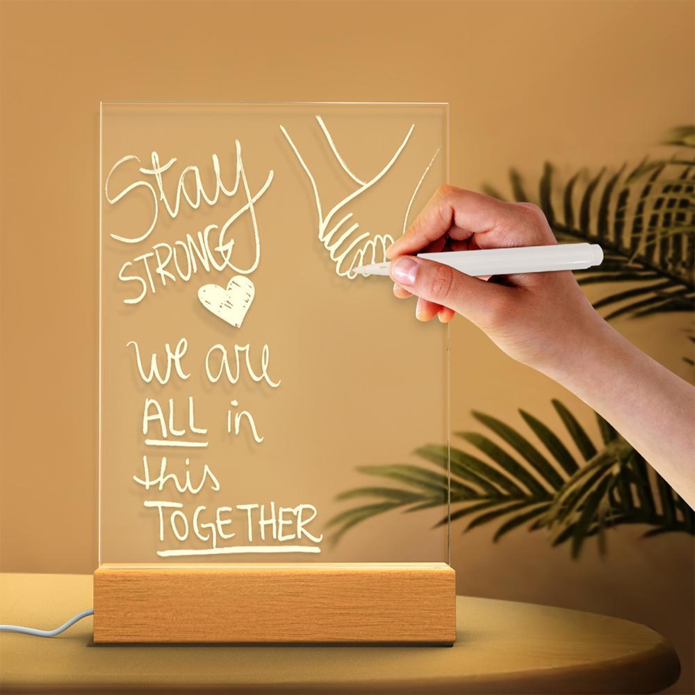Personalized Handwriting Light Family's Gift