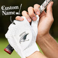 Personalized Golf Glove with Golfer Prints Resistant Sports Glove for Golf Enthusiasts (One Left-hand Glove)