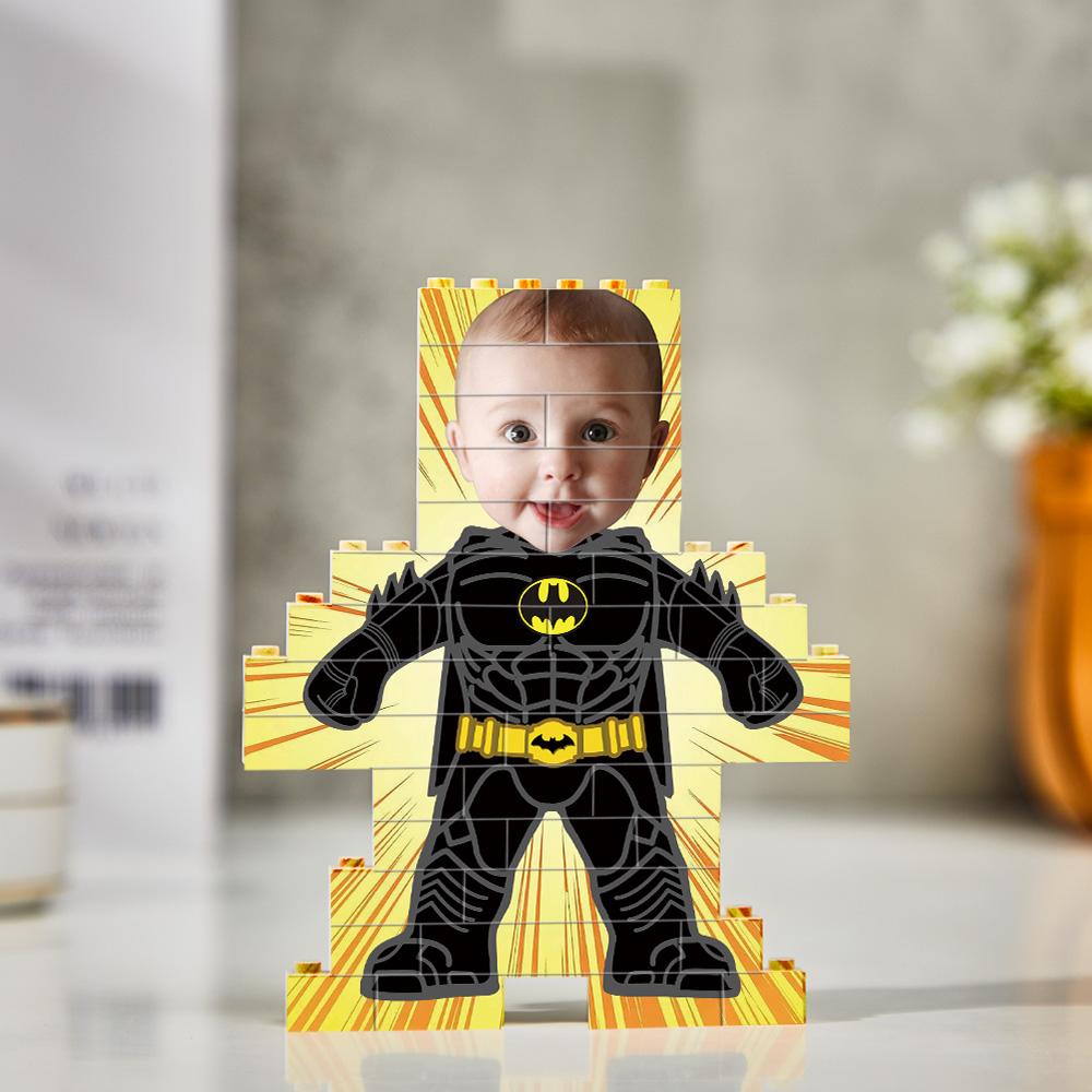 Custom Photo Minime Building Brick Puzzle Personalized Photo Block Gift For Men