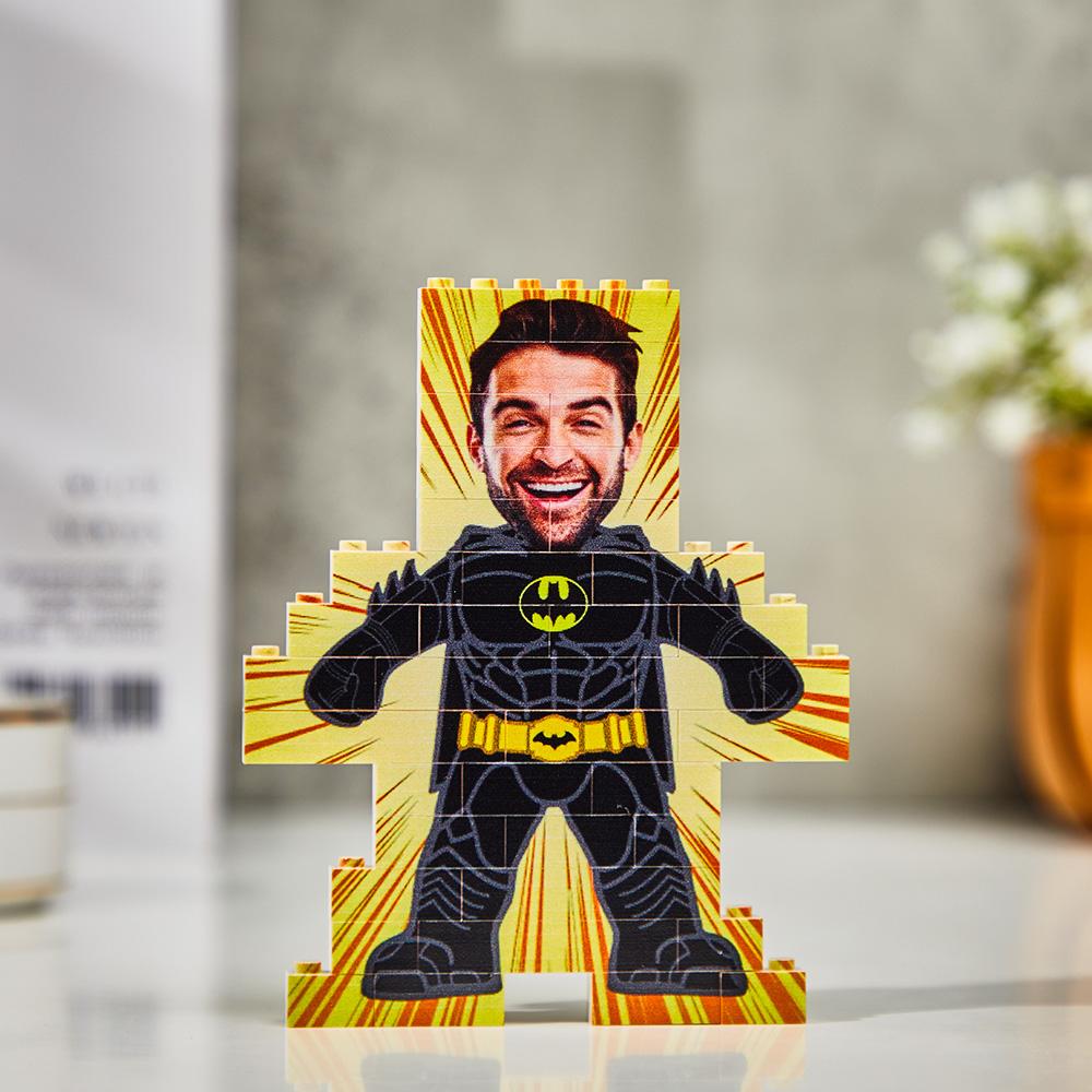 Custom Photo Minime Building Brick Puzzle Personalized Photo Block Gift For Men