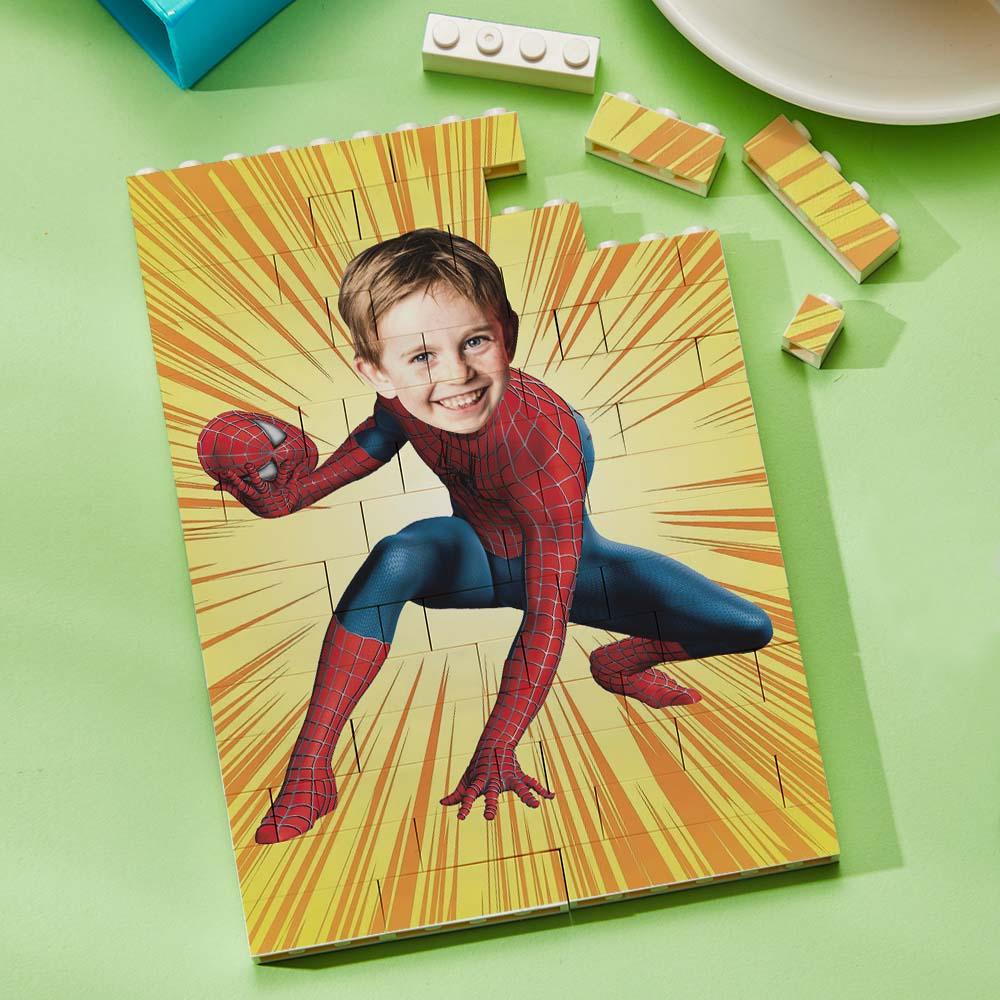 Custom Photo Minime Building Brick Puzzle Personalized Photo Block Gift For Men