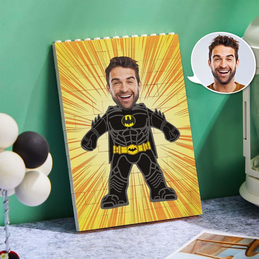 Custom Photo Minime Building Brick Puzzle Personalized Photo Block Gift For Men