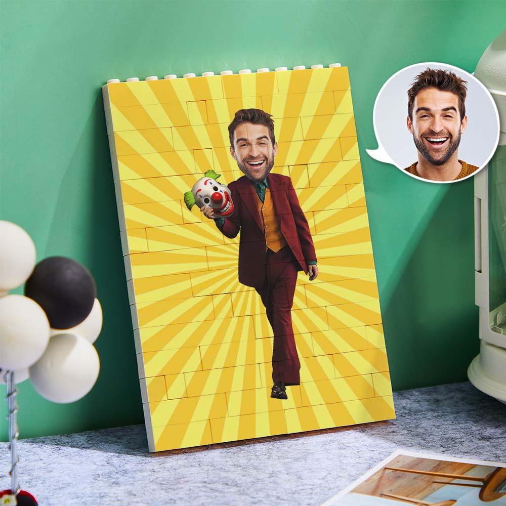 Custom Photo Minime Building Brick Puzzle Personalized Photo Block Gift For Men