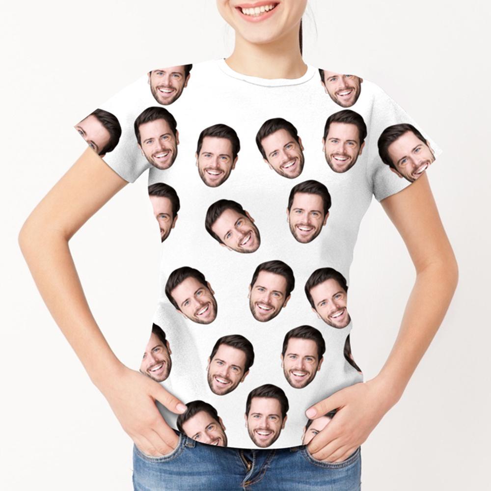 Custom Face T Shirt Your Woman Tee
