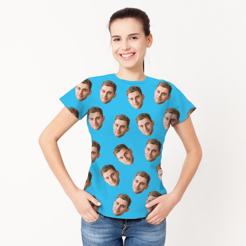 Custom Face T Shirt Your Woman Tee