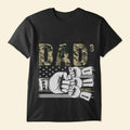 Personalized Men's Shirts Dad Of 3 Name T-shirts Best Gift for Father's Day
